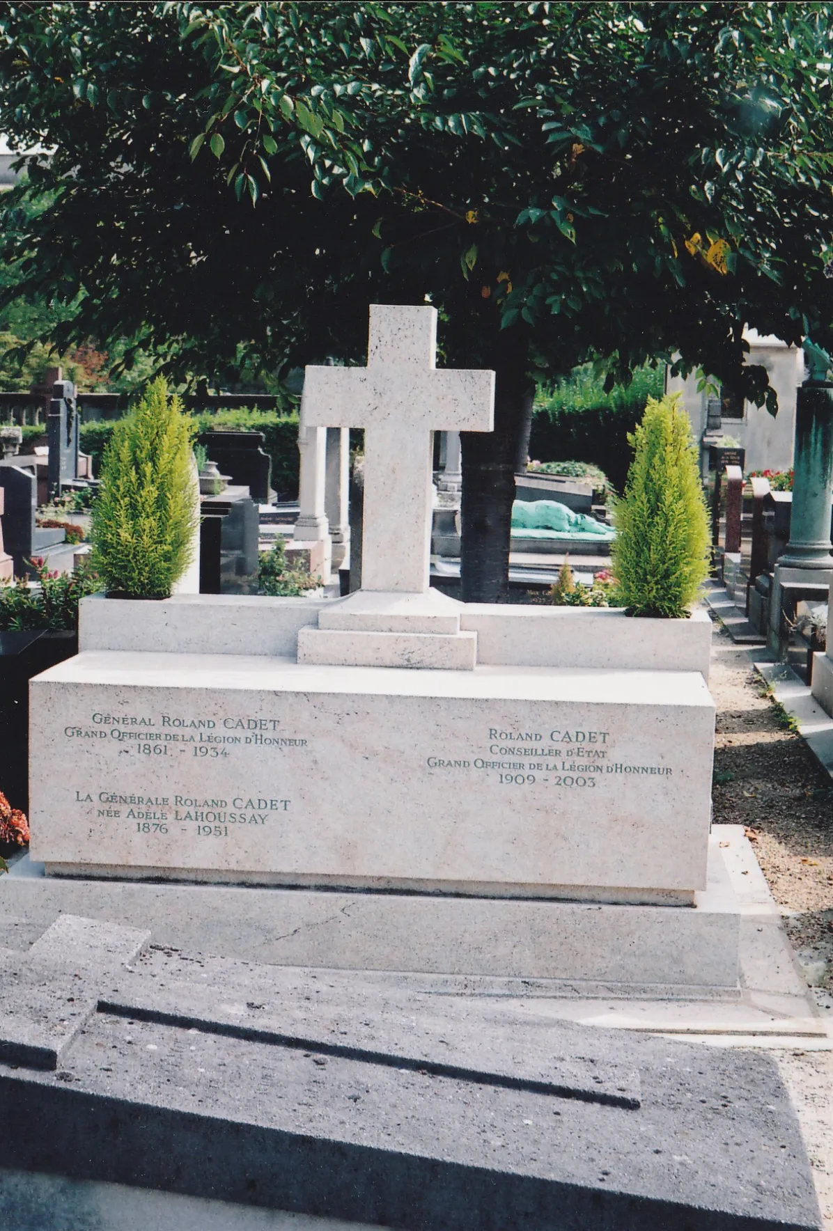 Famille du Général Roland Cadet